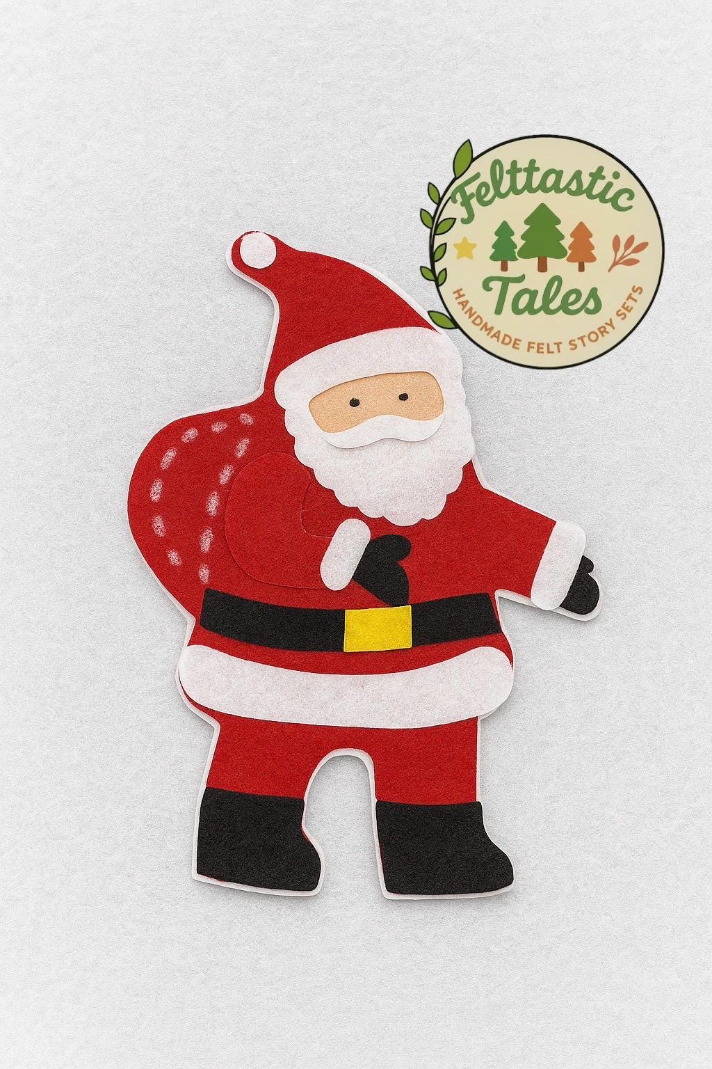 Handmade Holiday felt stories