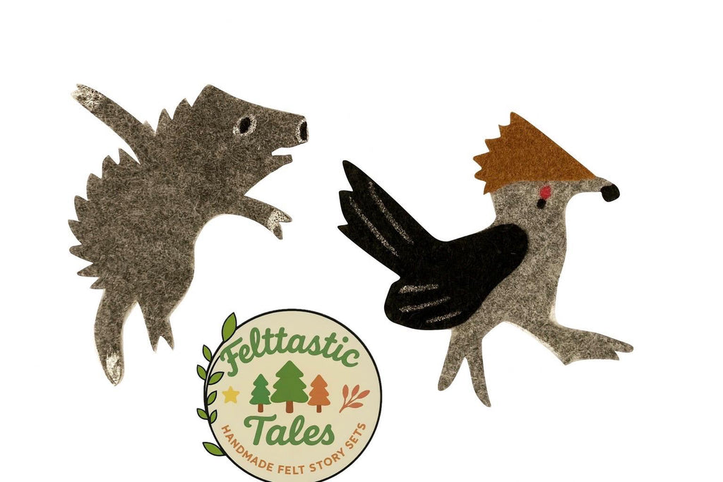 Gingerbread Cowboy Felt Story Set | Western Preschool Literacy | Story Retelling Activity | Montessori Felt Board