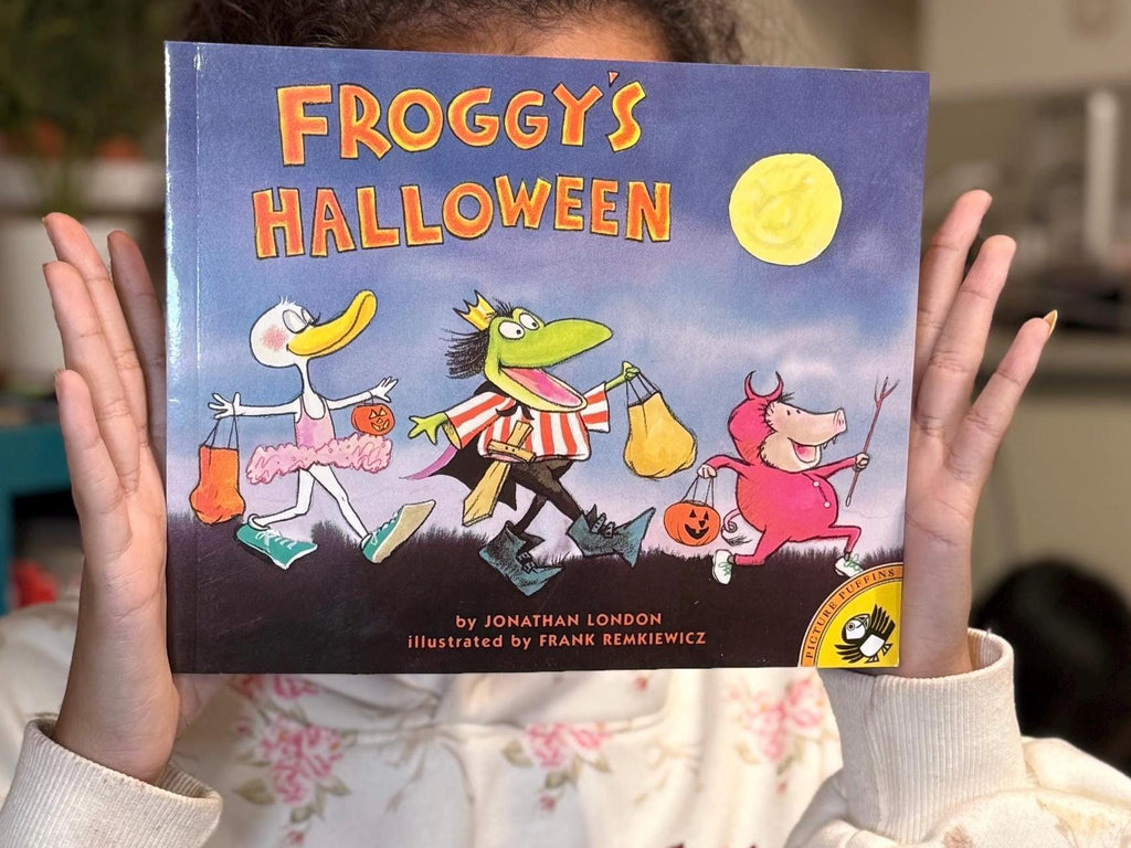 Froggy's Halloween Felt Story Set: Preschool Flannel Board Activity