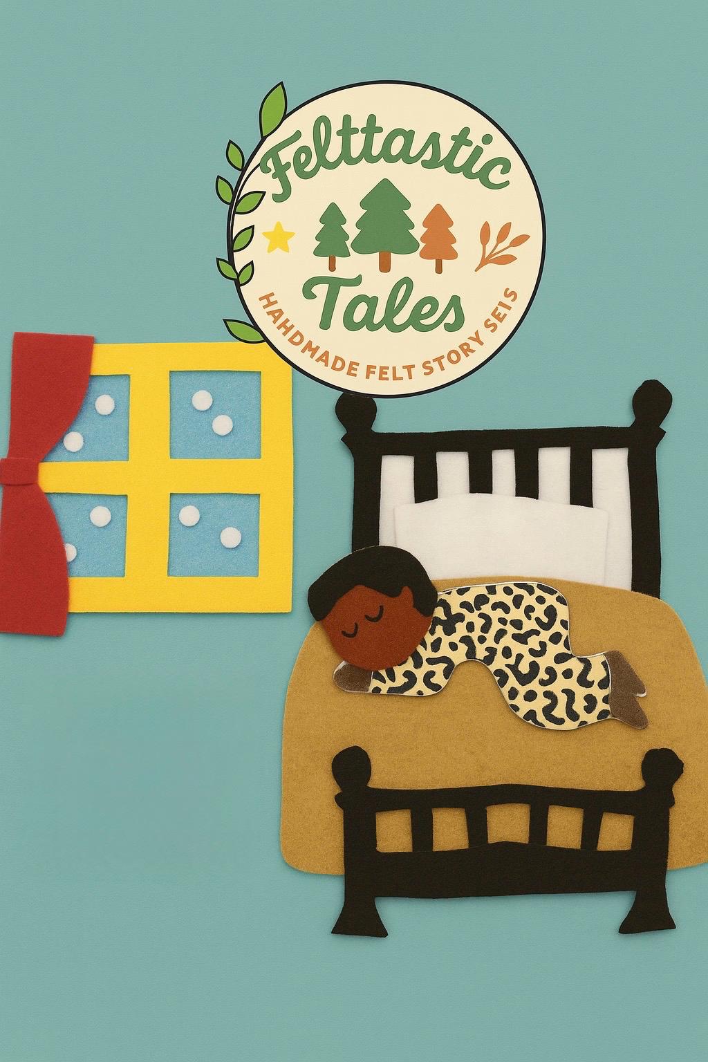 The Snowy Day Felt Story Set | Winter Preschool Activity | Story Retelling | Montessori & Literacy Learning Companion