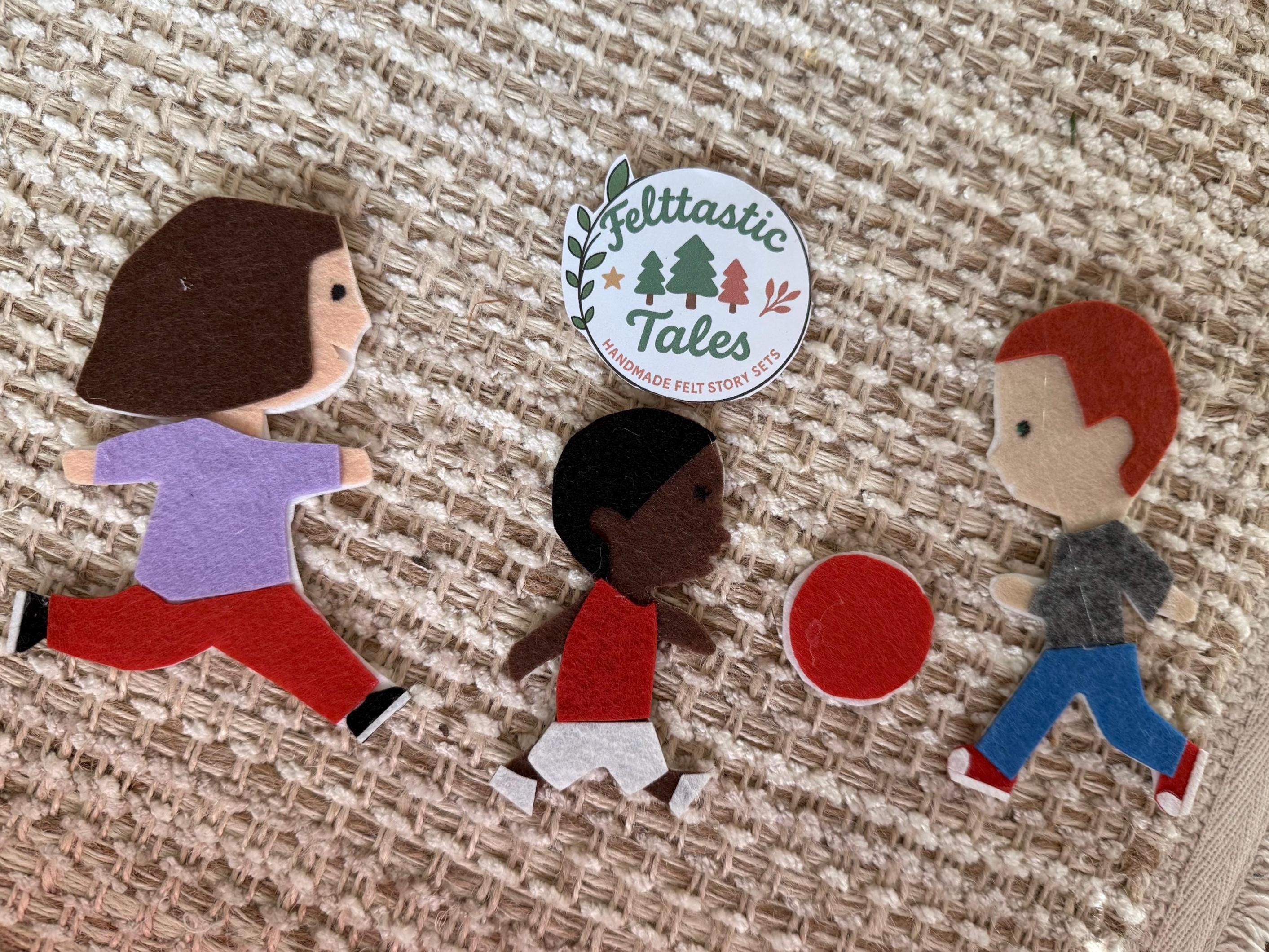 Spring Felt Story Set | Goodbye Winter Hello Spring | Preschool Literacy Center | Flannel Board Activity