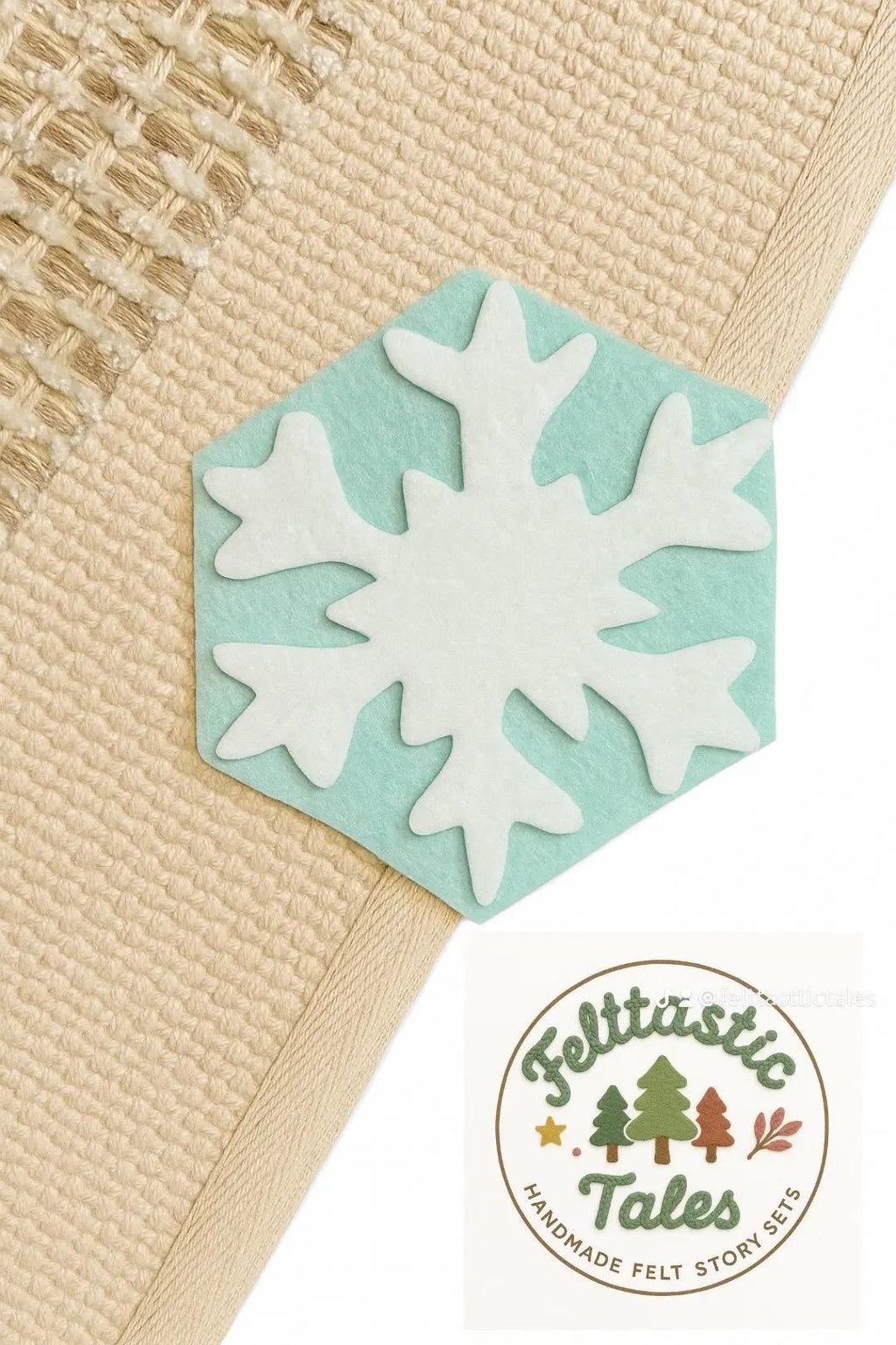 Little Red Sleigh Christmas Felt Story Set | Christmas Flannel Board Set