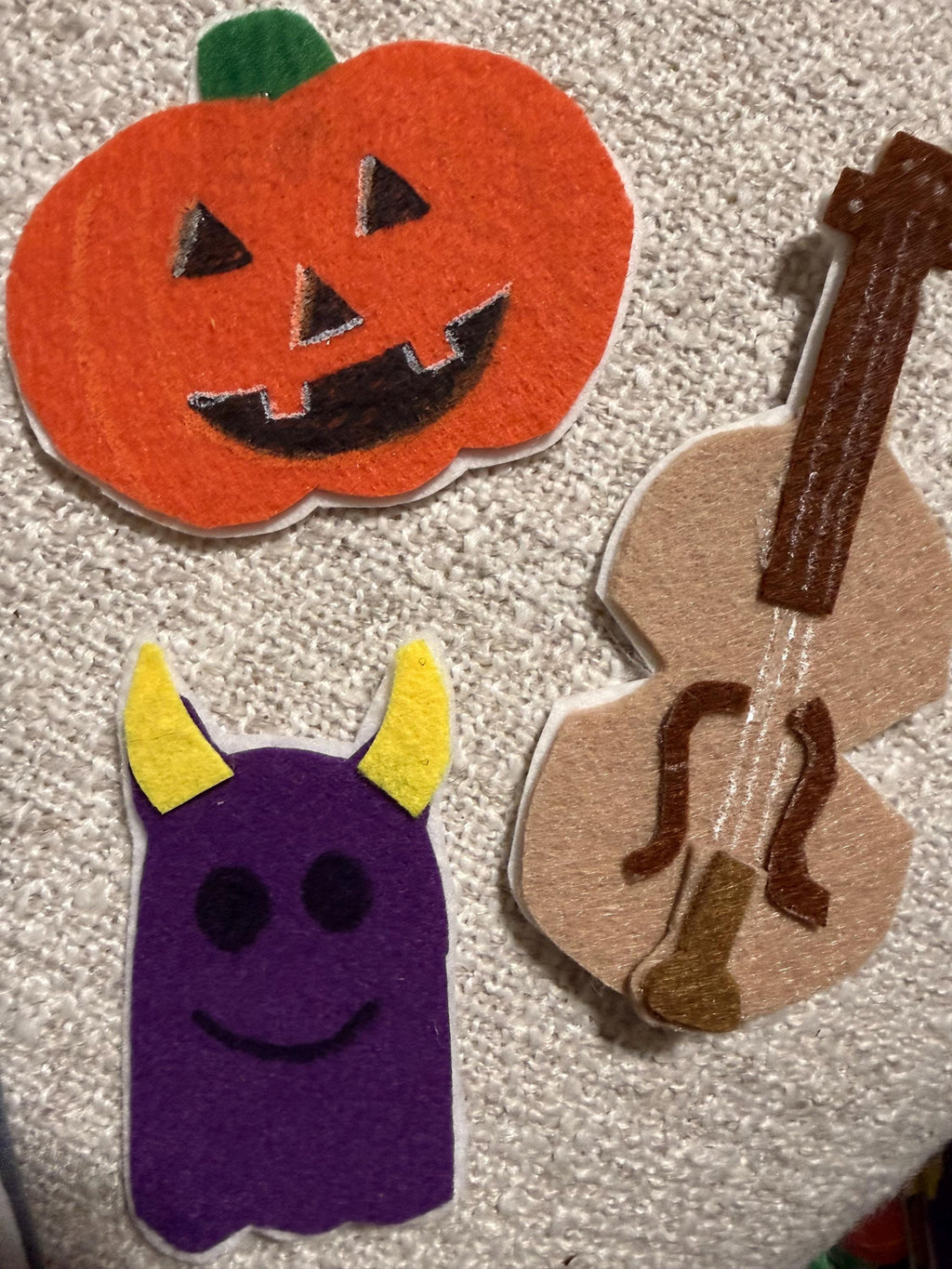 Gustavo the Shy Ghost Felt Story Set - Handmade Storytelling