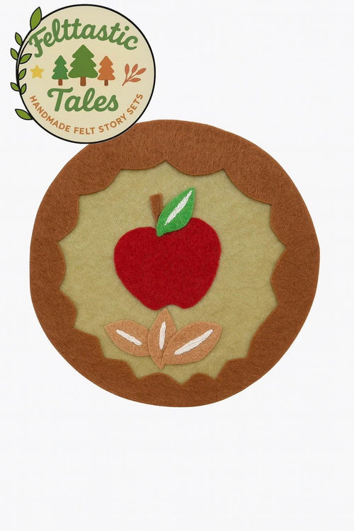 Christmas Pie  Flannel board set and rhyme activity | Felt set kids gift