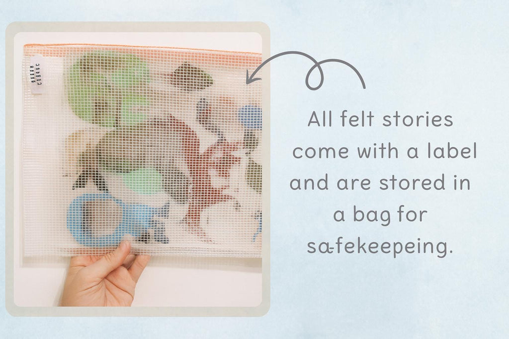 Goodbye Winter Hello Spring Felt Story Set |  Spring Preschool Literacy Center | Flannel Board Activity