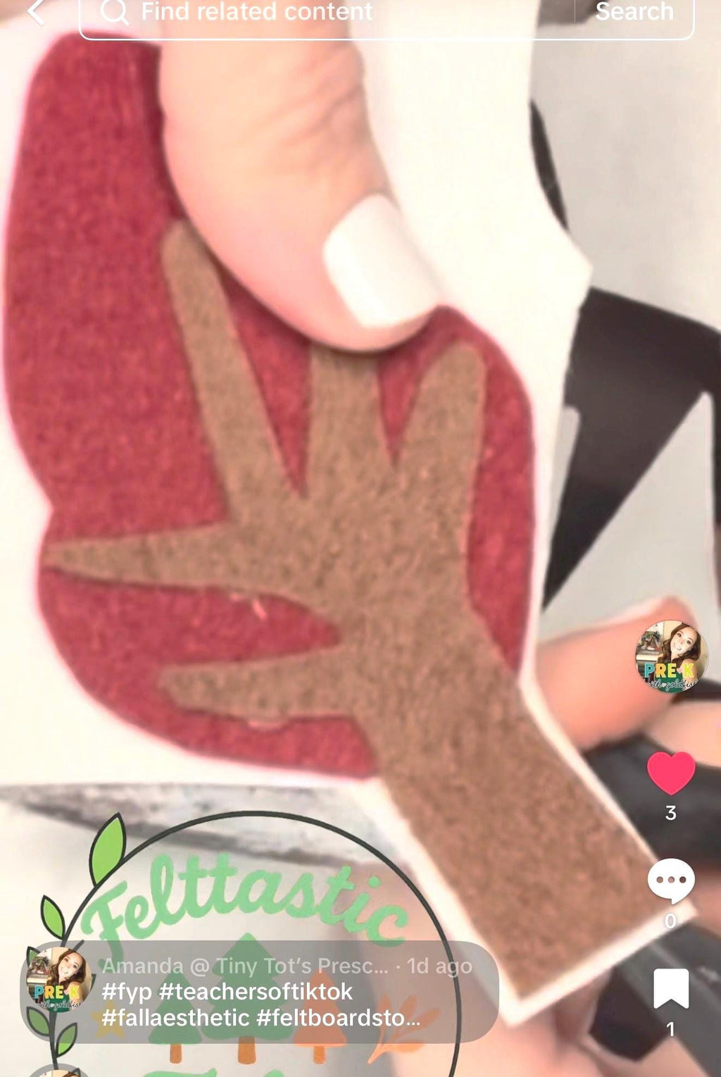 Goodbye  Summer  Hello Autumn felt story set