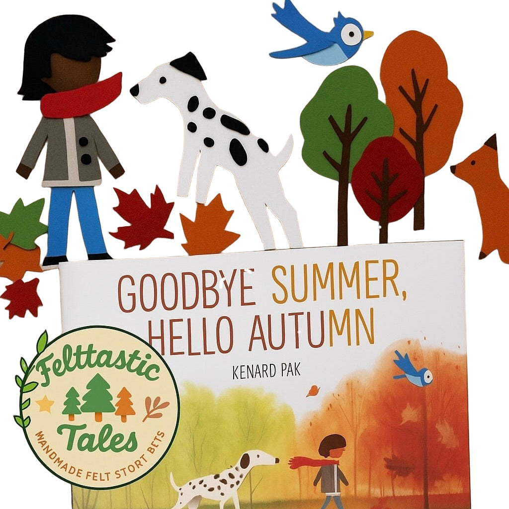 Handmade felt story  sets by   Felttastic Tales