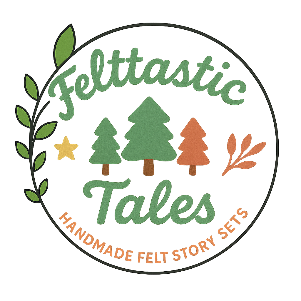 The Mitten Felt Story Set | Preschool Winter Literacy Activity | Story Retelling Set | Montessori Felt Board