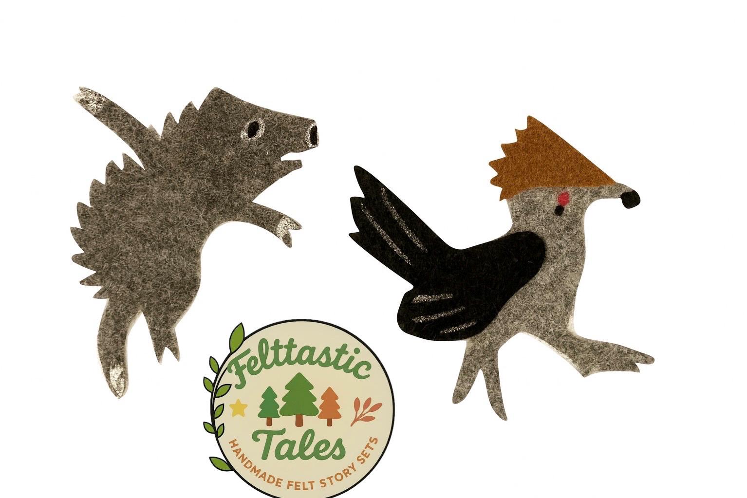 Gingerbread Cowboy Felt Story Set | Western Preschool Literacy | Story Retelling Activity | Montessori Flannel board