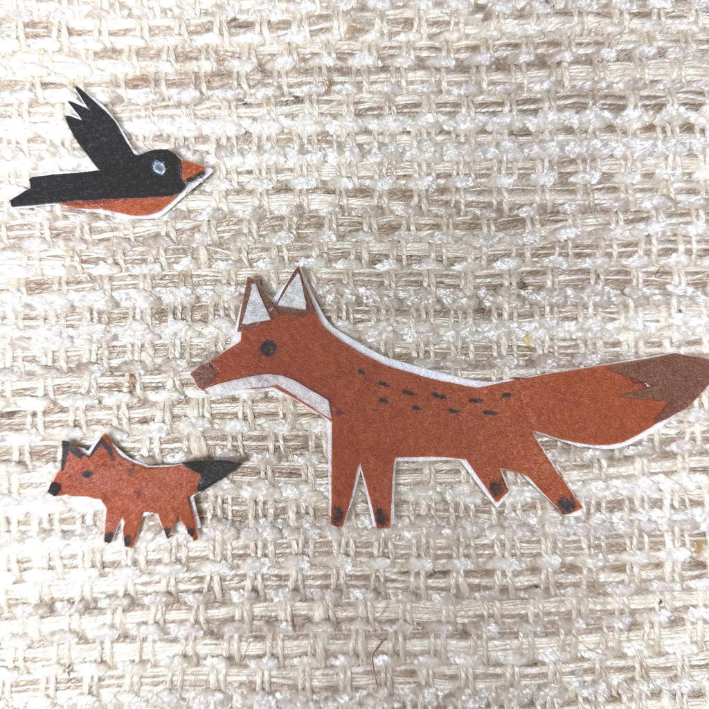 Goodbye Winter Hello Spring Felt Story Set |  Spring Preschool Literacy Center | Flannel Board Activity