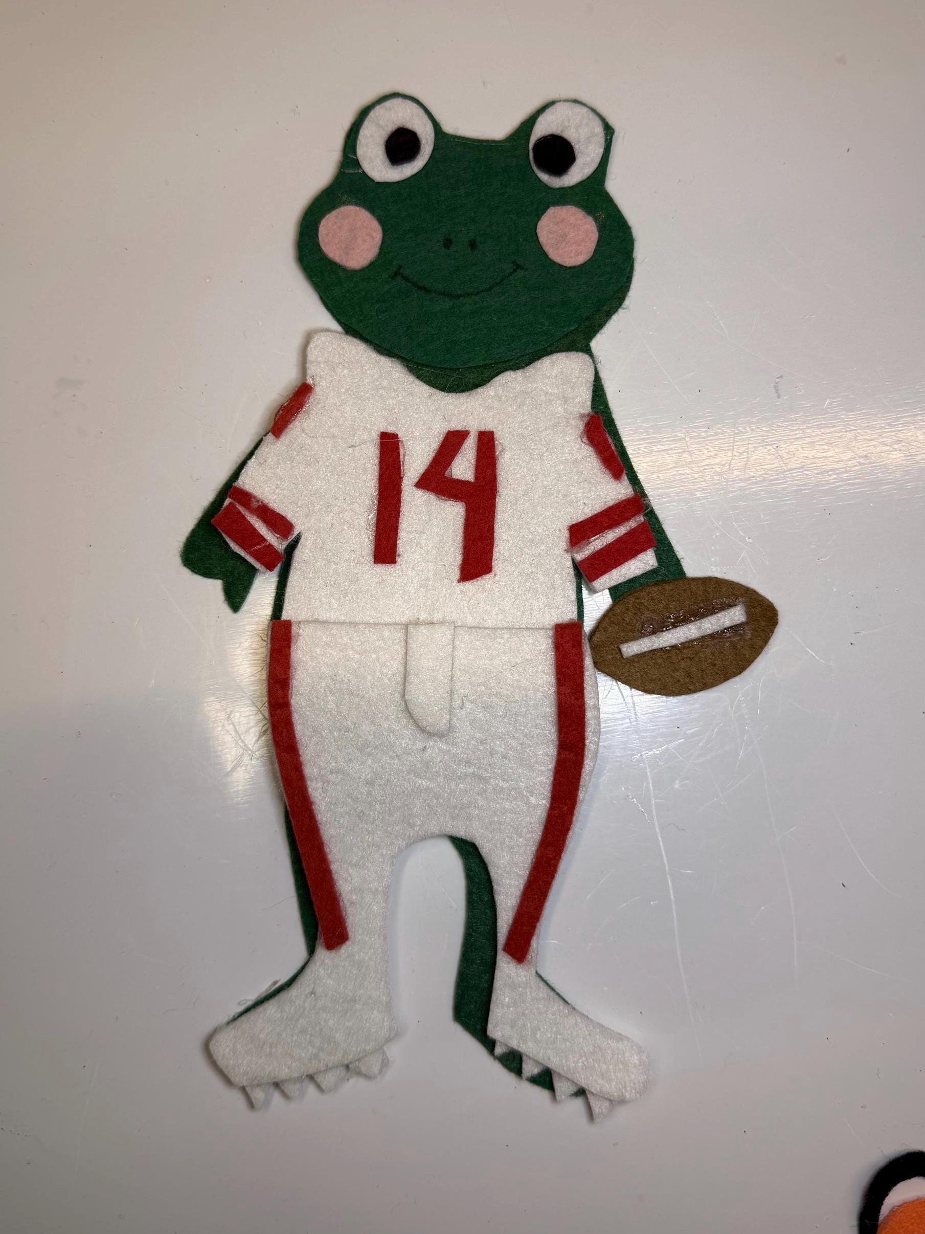 Froggy's Halloween Felt Story Set: Preschool Flannel Board Activity