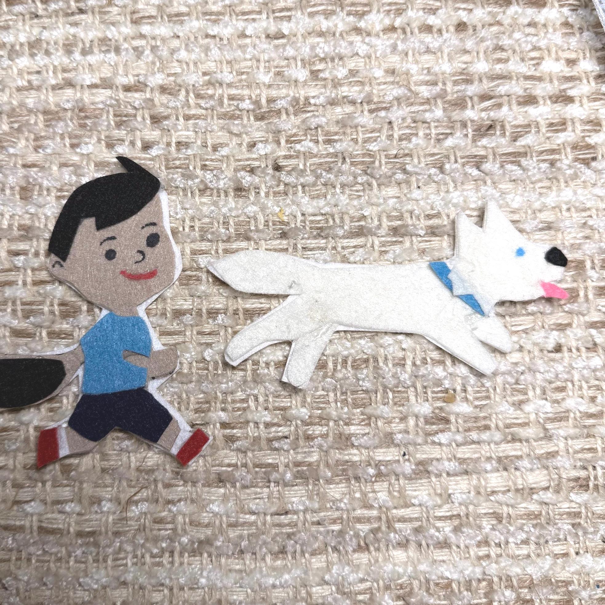 Goodbye Winter Hello Spring Felt Story Set |  Spring Preschool Literacy Center | Flannel Board Activity