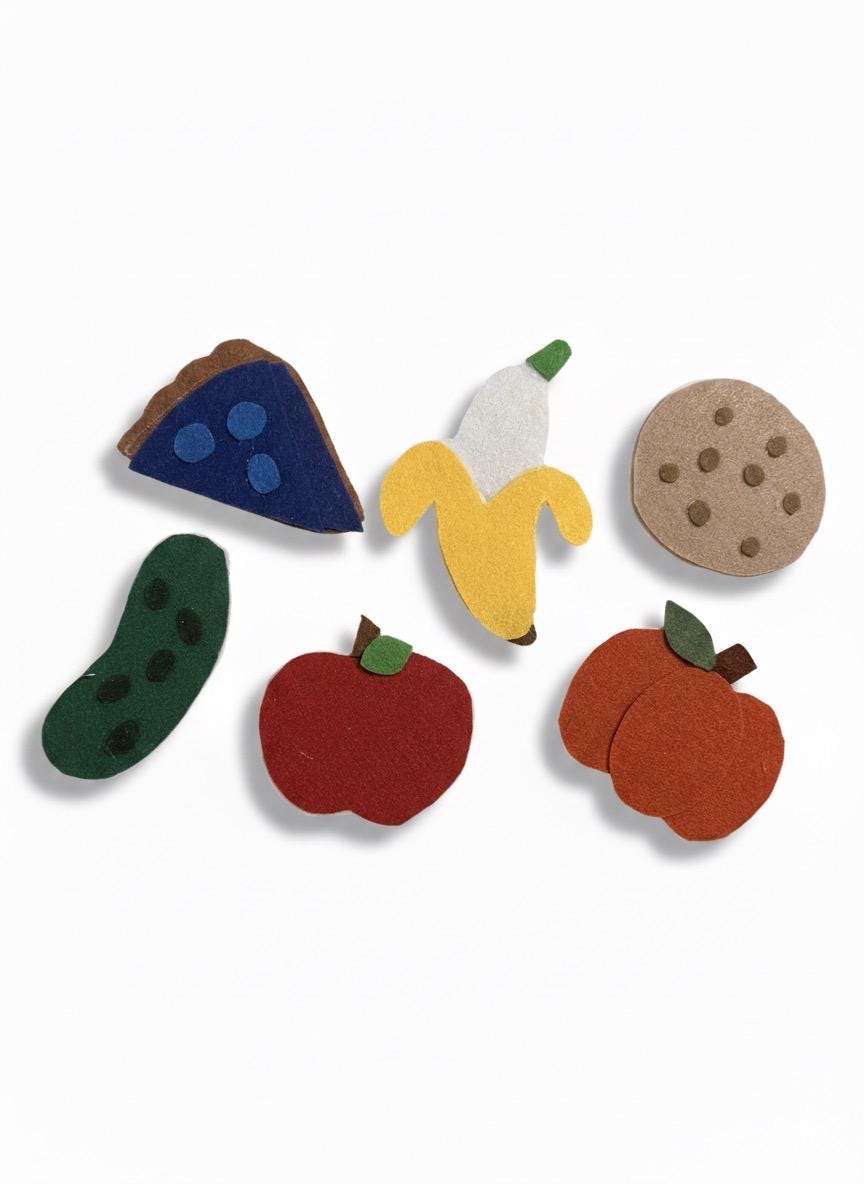 Chocolate Chip Ghost Felt Story Set: Interactive Learning