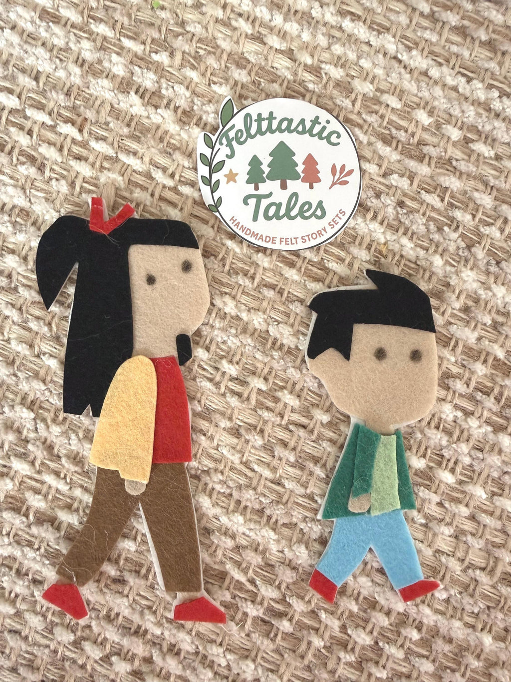 Spring Felt Story Set | Goodbye Winter Hello Spring | Preschool Literacy Center | Flannel Board Activity
