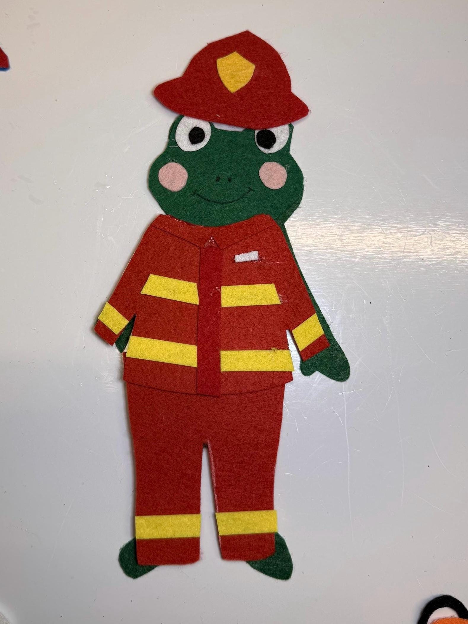Froggy's Halloween Felt Story Set: Preschool Flannel Board Activity