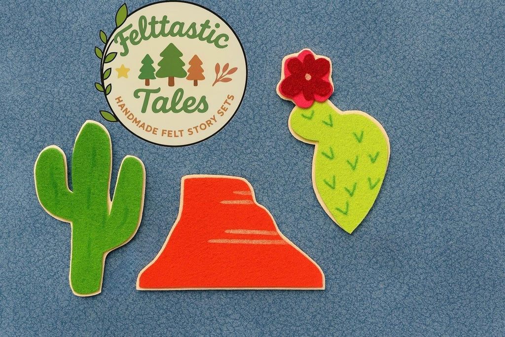 Gingerbread Cowboy Felt Story Set | Western Preschool Literacy | Story Retelling Activity | Montessori Flannel board