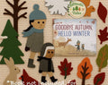 Goodbye Autumn Hello Winter Flannel Board Activity